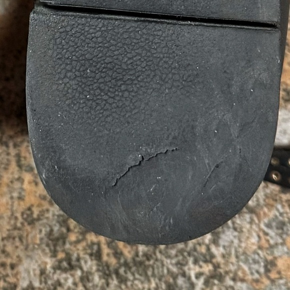 DR SCHOLLS Shoes Womens Size 6 Black Insane Shootie Comfort Ankle Zip Up Booties - Picture 11 of 11